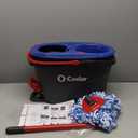 O-Cedar RinseClean Spin Mop & Bucket System | Clean with Clean Water | Removes 99% of Bacteria