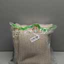 RESARE Waffle Bathroom Runner Rugs, Super Absorbent Bath Mat Non Slip Washable Quick Dry, Upgraded Ultra Soft Boho Bath Rugs with Tassels for Hallway Bedroom Laundry Room, 2'x6'(24"x72"), Pale Beige