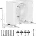 Mini Split Wall Mounting Bracket, Heavy-Duty Outdoor Wall Bracket for 7000-15000 BTU Ductless Air Conditioner Universal Heat Pump System Support up to 330 lbs