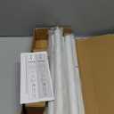 Heavy Duty Curtain Rods for Windows 66 to 120 Inch, 1 Inch Adjustable White Curtain Rod Set with Easy Installation and Modern Design (A1,White,30-120")