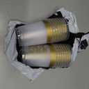 Xvvti 16 Pack Happy Friendsgiving Cups Thanksgiving Cups 12 Oz Gold Rim Fall Pumpkin Clear Disposable Plastic Drinking Cup for Thanksgiving Party Supplies