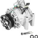 TadaMark A/C Air Conditioner Compressor With Clutch Fit for Chevy Trailblazer 2002-2009, Fit for GMC Envoy 2002-2009, Fit for Oldsmobile Bravada 2002-2004, Fit for Saab 9-7x 4.2L 2005-2009