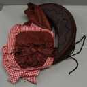 ReliBeauty Western Cowgirl Costume for Girls Funny Holiday Party Princess Dress Up Outfit for Kids Brown, 4T-4(110)