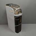 Bathroom Floor Cabinet, Vertical Storage Unit, Slim Toilet Paper Storage Cabinet with Clear Drawer, Wheels, Bathroom Kitchen Narrow Tall Slim Tower for Small Spaces and Gaps (A)