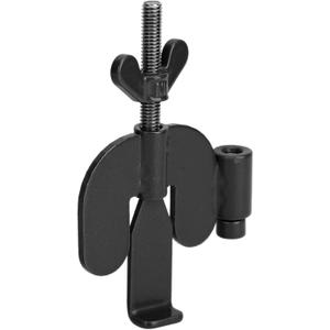 Door Locker Portable Upgraded Cashew Type with Screws Stainless Steel Door Safety Locks for Home Hotel School Apartment Dormitories (Black)