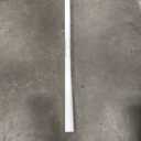 MECCANIXITY 10pcs 20" Plastic Model Tube ABS Solid Square Bar 0.24"x0.24" White Easy Processing for Architectural Model Making DIY