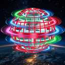 Upgrade Flying Orb Ball 2025 Magic Hover Galaxy Ball Orb Drone 360° Spin RC & Hand-Controlled Cosmic Boomerang Globe Ball Flying Spinner Toys Cool Christmas Gifts for Kids 6+ Year Old Boys Girls, Red