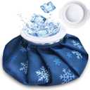 2 x NEWGO Ice Pack for Injury Reusable, Small Ice Bag Refillable Ice Pack for Hot Cold Therapy and Pain Relief, Hot Water Bag, No-Leak Medical Ice Bag (11 Inch)