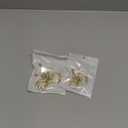 LOGOFUN 2pcs Bow Hook Bowknot Hook Bow Hooks for Wall Bowknot Brass Hook Gold Wall Hooks for Hanging Coat Hat Towel - Large (3.62X3.54X0.79in 9.20X9.00X2.00cm)