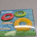 JOYIN Inflatable Swim Tube Raft (3 pack) with Summer Fruits Painting, Pool Toys for Swimming Pool Party Decorations