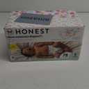 The Honest Company Clean Conscious Diapers for Sensitive Skin | Hypoallergenic, Fragrance Free | Girl Prints | Club Box, Size 1 (8-14 lbs), 78 Count (Size 1 (78 Count), Rose Blossom + Tutu Cute)