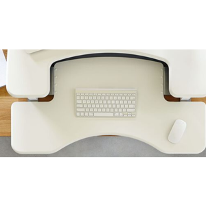 VariDesk® Pro Plus™ 40 urns any desk into a standing desk