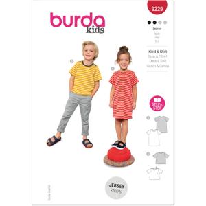 BURDA Sportswear Sewing Pattern, Multicolor