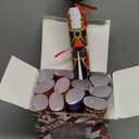 12 Pack Christmas No-Snap Party Table Favors, Christmas Party Supplies with Party Hat Joke & Little Surprise Toys Inside for Kids & Adults, Xmas Table Decorations Seasonal Holiday Dinner Table Gifts