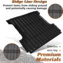 TripleAliners Truck Mat Compatible with 2024-2026 Ford F150 & Lightning 5.5FT Accessories, Truck Bed Mat Heavy Duty Custom Fit All Weather Protection TPE Pickup Liner