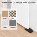 Door Prop for Cats Funny Anti-Slip Rubber Large Door Stoppers - Heavy Duty Door Stopper Wedge, 2 inches High Tesla Cybertruck Styling Door Stop, Big Door Holder Suits Any Floor As a Gifts