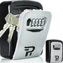 Key Lock Box for Outside - Realtor Lockbox for House Keys Outdoor - Combination Key Hiders to Hide a Key Safe Storage