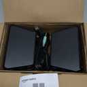 Amazon Basics USB-Powered Computer Speakers with Volume Control for Desktop or Laptop PC, Compact Size, Headphone Jack, Portable, Plug-N-Play, Black (1-Pack)