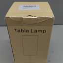 Table Lamp for Nightstand, High-Sensitivity Touch, 3-Level Dimmable Bedside Lamp with AC Outlet | USB | and USB-C, Ideal Night Stand Lamp for Bedroom, Reading, Living Room(Warm&Wooden)