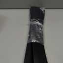 Lindas Essentials Silicone Stove Gap Covers (2 Pack), Heat Resistant Oven Gap Filler Seals Spaces Between Stovetop and Counter, Easy to Clean Stove Side Guard (30 Inches, Black)