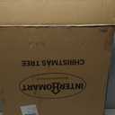 [ Timer & 12 Modes ] 3 Ft Green PVC Christmas Tree with 50 Multi Color Lights DIY 15 Ball Ornaments 3D Star Small Artificial Xmas Tree for Indoor Holiday Party Decorations