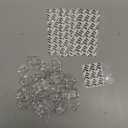 Command Clear Indoor Mini Light Clips Value Pack, 45 Clips, 54 Strips, Damage-Free String Light Hangers for Home, Room, Wall, Office, and Dorm Decor, Great for Cable Management, Holds up to 0.3 lb