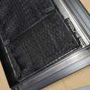 PATIKIL 8" x 20" Aluminum Gable Vent, 1Pcs Return Grille Gable Louver Air Vent with Screen Mesh Filter Removable Door for Sidewall Wall Ceiling Floor Attic Shed HVAC System, Black