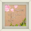 500 Wood Letter Tiles,Scrabble Letters for Crafts - DIY Wood Gift Decoration - Making Alphabet Coasters and Scrabble Crossword Game