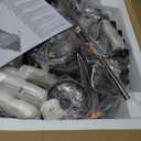 Wellmet French Empire Crystal Chandelier,13-Light Bronze Crystal Pendant Light,Farmhouse Vintage Chandelier Lighting for Living Room, Dining Room, Bedroom, Foyer