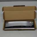 Rear View Mirror, Chrome Anti-glare Panoramic Rear Mirrors Universal 12 Inch Convex Car Interior Clip on Extra Big Wide Angle Rearview Mirror Extender to Reduce Blind Spot for Car SUV Trucks