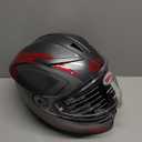 Bell Helmets Lithium (Large, Gray/Candy Red Jetstream)
