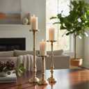 Abbott Collection Medium Classic Pillar Holder, Medium (18.5"H)