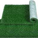2 Pack Artificial Grass Large 32"×22" Professional Dog Gras Mat
Training Turf Outdoor Rug Patio Lawn Decoration Easy to Clean with Drainage Holes Dog Potty Fake Grass Hemmed Edge Realistic