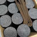 2 Pack Under Door Draft Stopper - Bottom Door Gap Filler & Seal - Fits 30 to 36 Door, Block Cold Air, Noise, Sound, Wind, Bugs, Easy to Install, Double Side Block, No Adhesive, Brown