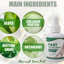 Peele Foot Spray, Instant Foot Peeling Spray, Instantly Remove Dead Skin, Exfoliate & Hydrate Rough Feet, The Best Peel for Smooth, Nourished Skin in Summer (2 pcs)