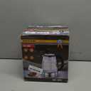 Electric Kettle Glass 2L, 1500W Fast Boiling Hot Water Boiler with Auto Shut-Off, LED Light, BPA-Free, Borosilicate Glass, Stainless Steel Interior, Wide Opening, Cordless Tea Kettle