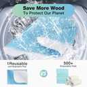 Bed Pads Washable Waterproof, 52" x 34" (4 Pack) Incontinence Bed Pads, Waterproof Bed Pad & Pee Pad, Perfect for Kids, Adults, The Elderly and Pets (Dark Blue)