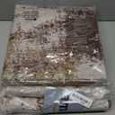 4x6 Area Rug, Modern Abstract Carpet for Bedroom, Soft Washable Rugs for Living Room, Non Slip Thin Low Pile Floor Carpets for Dorm Dining Room Entryway Office Decor, Brown