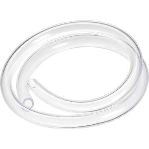 Industrial Grade Plastic PVC Vinyl Tubing, 1/2" ID x 5/8" OD Clear Tube BPA Free Air Hose Line, 3FT