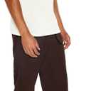 Forever 21 Men's Studded Slim-fit Mid-Rise Pants (Brown)