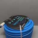 Fevone 100ft Garden Hose, Lightweight and Flexible, Heavy Duty Water Hose  5/8" ID, Burst 600 PSI, Hybrid Polymer, Kink-Resistant, 3/4" GHT Aluminum Fittings, Drinking Water Safe