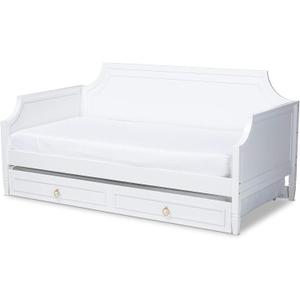 Baxton Studio Daybed, Single, White
