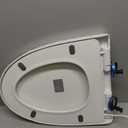 Heated Toilet Seat -Warmer Toilet Seats Elongated 6 Visual Temp Adjustable, 24V Safe Voltage Output, Slow-Close, Energy Saving, Easy Installation with PID Temperature Control