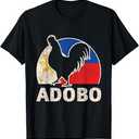 Chicken Adobo Shirt Filipino Men Women Food Philippines T-Shirt, Size M