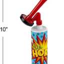 2 x ArtCreativity Mini Air Horn Pump Noise Makers, 10-Inch Airhorn Noisemakers for Sporting Events, Set of 3 Blow Horns for Safety, Celebrations, Birthday Party Favors and Goodie Bag Stuffers for Kids