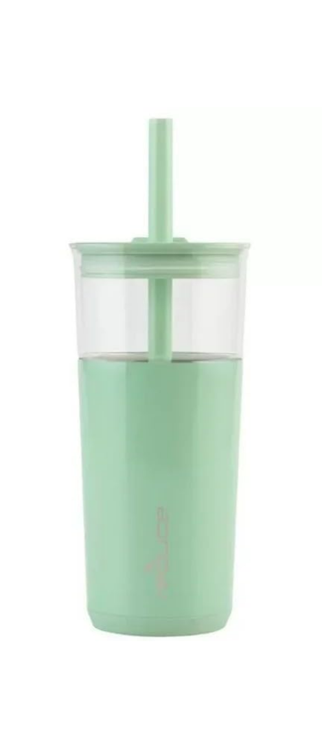 REDUCE Aspen Insulated Glass Tumbler, 20 Oz, (Green)