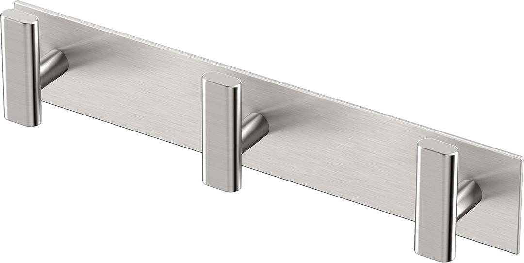Gatco 1287SN Elevate, Triple All Modern Dcor Hook, Satin Nickel