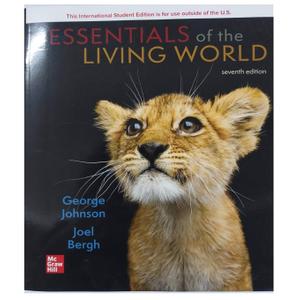 Essentials of The Living World 7TH Edition (International Edition) Textbook only
