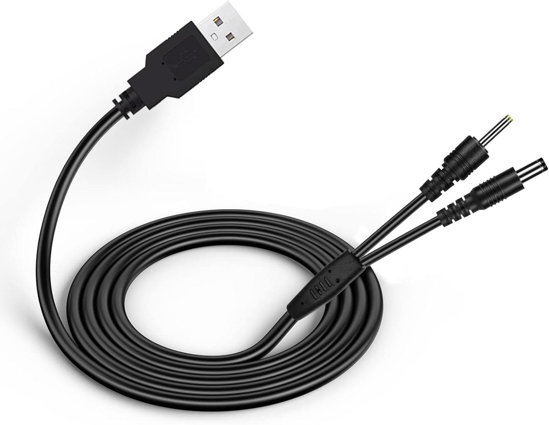 Mrgru Replacement Charger Cable for Dog Shock Collar Compatible with PET/Flittor/Petsafe/PetSpy/PetTech/Pettrainer Dog Shock Collars and Other Training Systems Power Cable