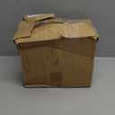 Bakepacker 100 Pcs Brown Mini Paper Gift Bags with Handles 6"x4.5"x2.5" Kraft Party Favor Bags Multiple Uses (Mini size)